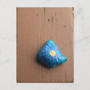 Carte Postale Roche à points Polka Cute