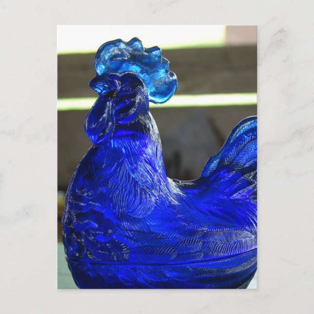 Carte Postale Roche bleue (Devant)