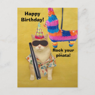 Carte Postale Roche ta pinata !