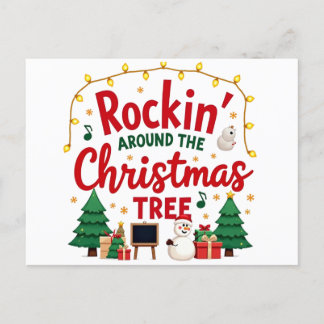 Carte Postale Rocher autour de la salle de classe