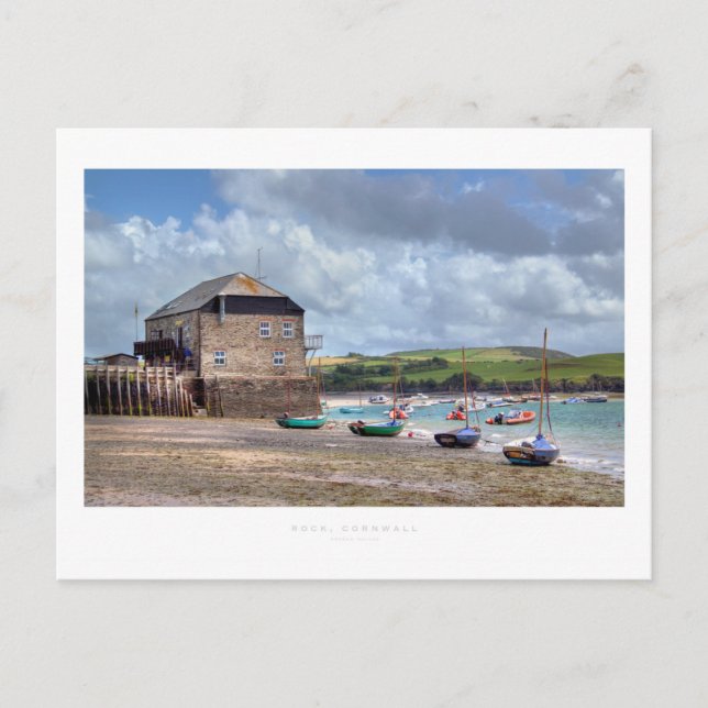 Carte Postale Rocher, Cornouailles (Devant)