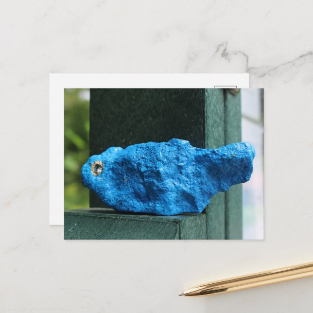 Carte Postale Rocher de Bluebird (Devant/Arrière en situation)