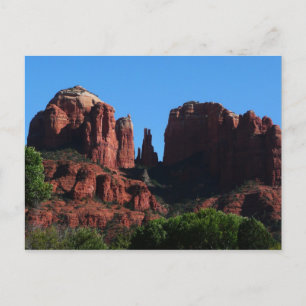 Carte Postale Rocher de la cathédrale dans le monument de Sedona