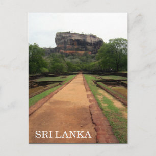 Carte Postale rocher de sigiriya