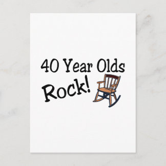 Carte Postale Rocher des 40 ans (chaise à roche)