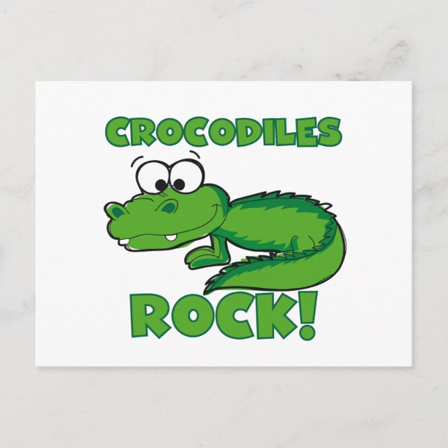 Carte Postale Rocher des crocodiles (Devant)