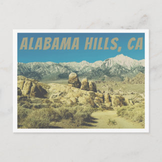 Carte Postale Roches à Alabama Hills