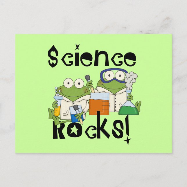 Carte Postale Roches de la Science de grenouilles (Devant)