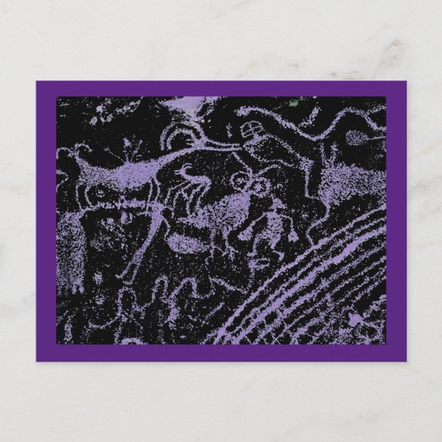 Carte Postale Rochester Panel Rock Art (Devant)