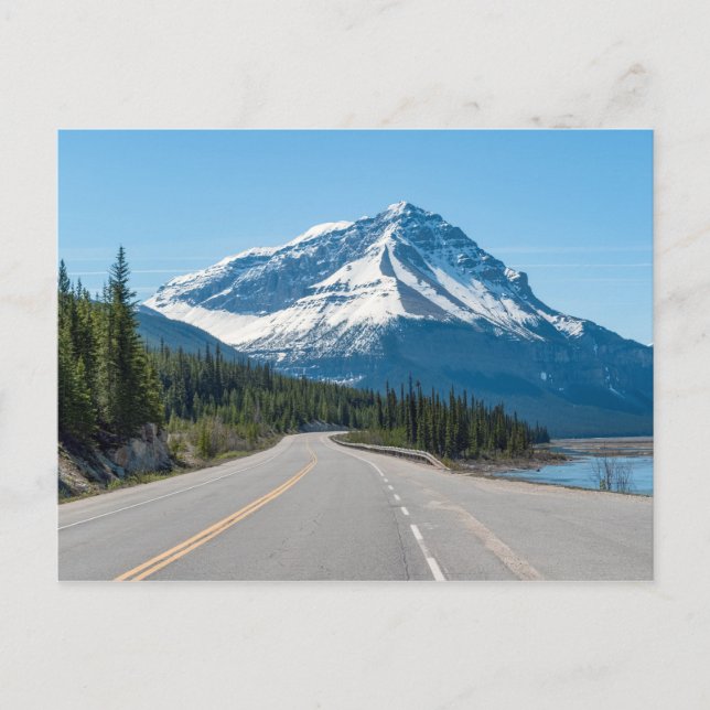 Carte Postale Rocheuses canadiennes - Route 93 de l'Icefields Pa (Devant)