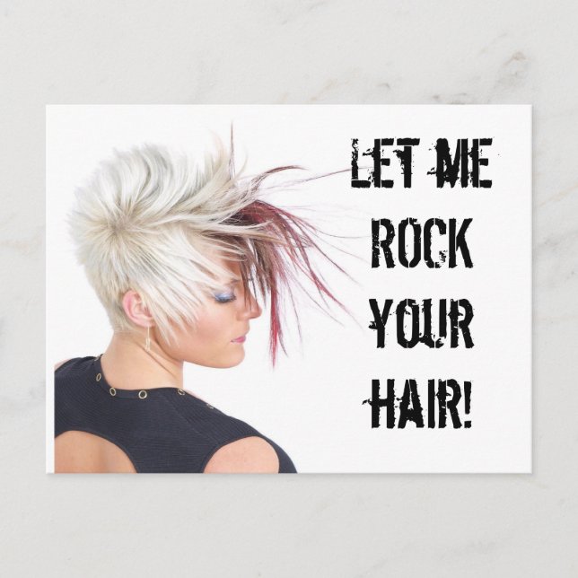 Carte Postale ROCHEZ vos cheveux ! ! ! (Devant)