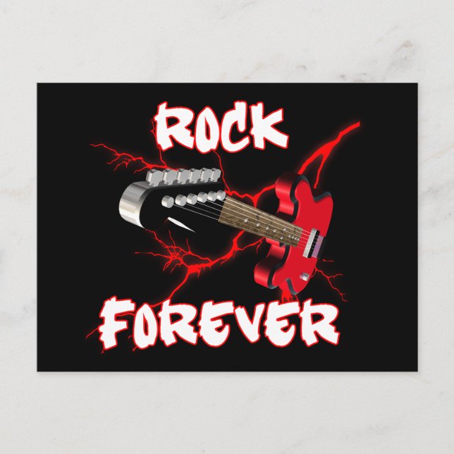Carte Postale Rock (Devant)