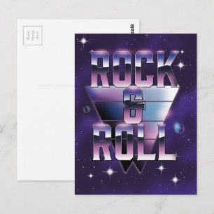 Carte Postale Rock and Roll