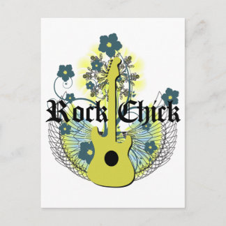 Carte Postale Rock Chick