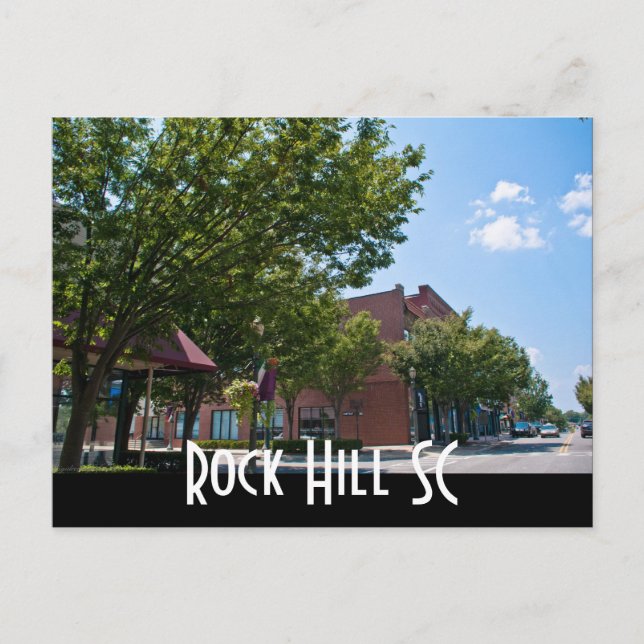 Carte Postale Rock Hill SC (Devant)