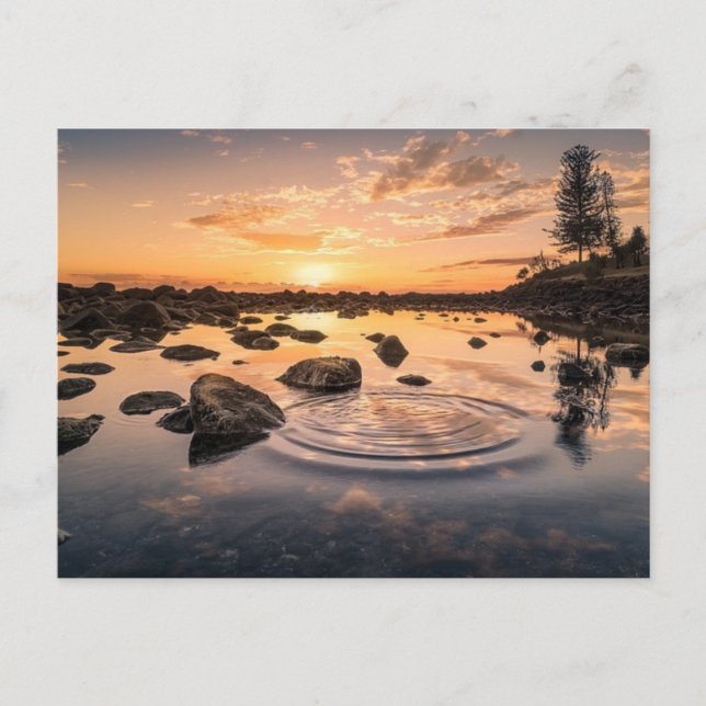 Carte postale Rock Lake (Devant)