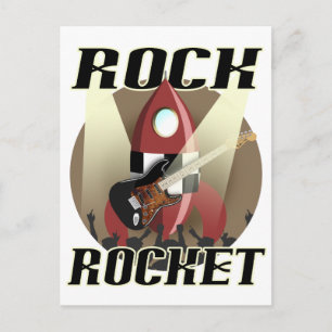 Carte Postale Rock Rocket