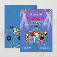 Rock Star Boys Band Anniversaire