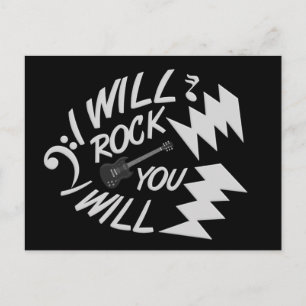 Carte Postale Rock You Postcard