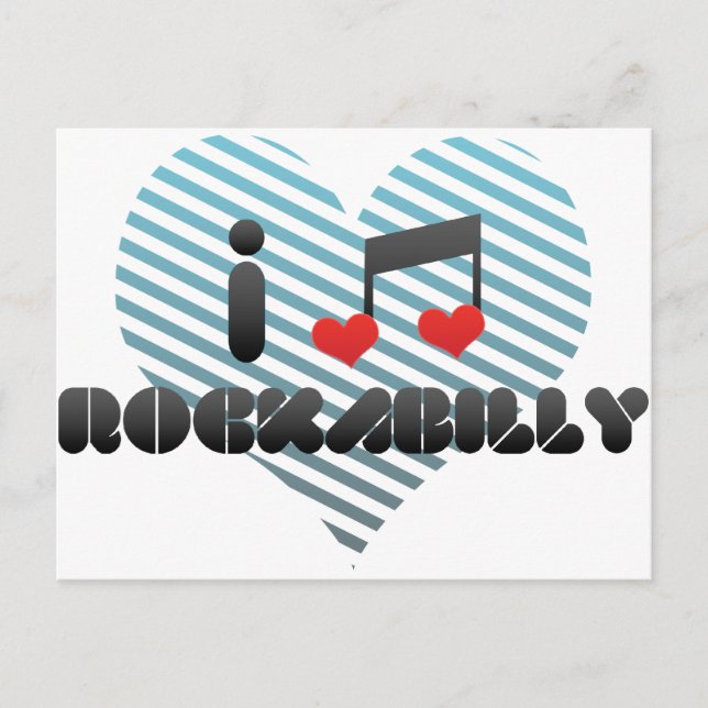 Carte Postale Rockabilly (Devant)
