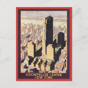 Carte Postale Rockefeller Center New York