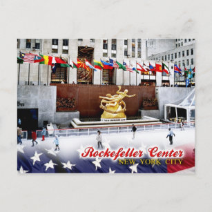 Carte Postale Rockefeller Center, New York
