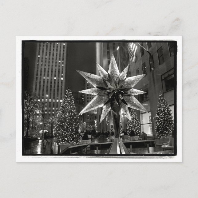 Carte postale Rockefeller Plaza Crystal Star (Devant)