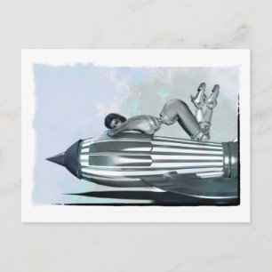 Carte postale Rocket Baby