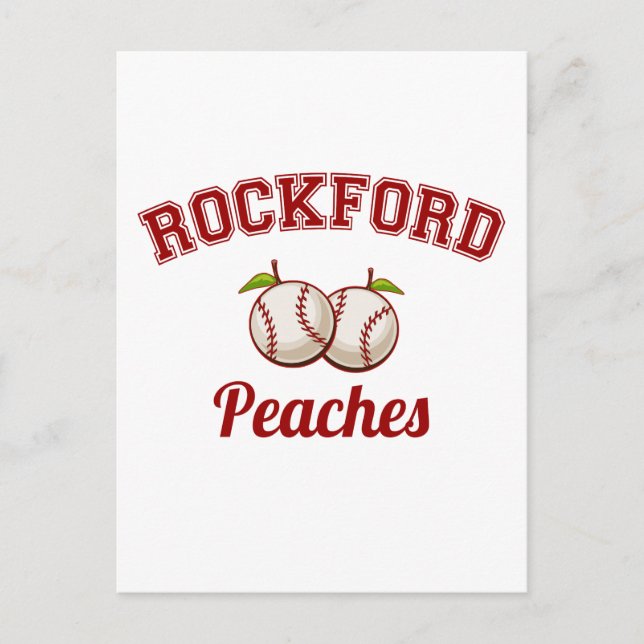 Carte Postale Rockford Peaches (Devant)