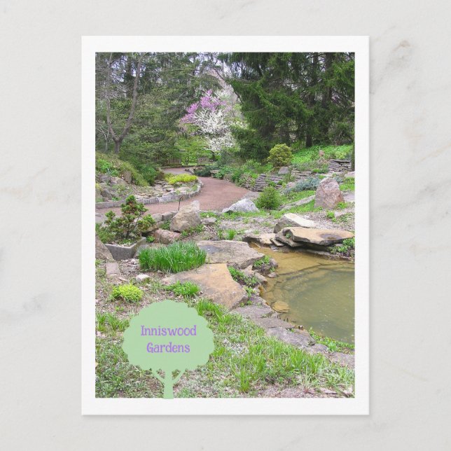 Carte postale "RockGarden at Inniswood" (Devant)