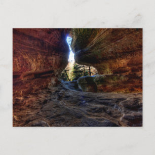 Carte Postale Rockhouse, Hocking Hills State Park, Ohio