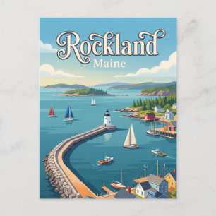 Carte Postale Rockland, Maine