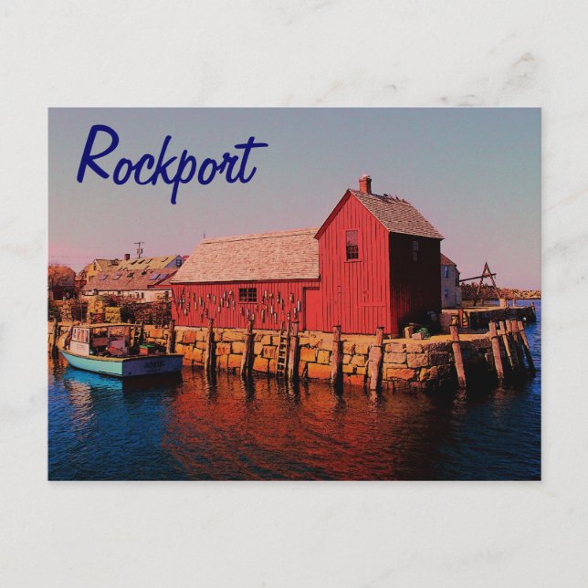 Carte postale Rockport (Devant)