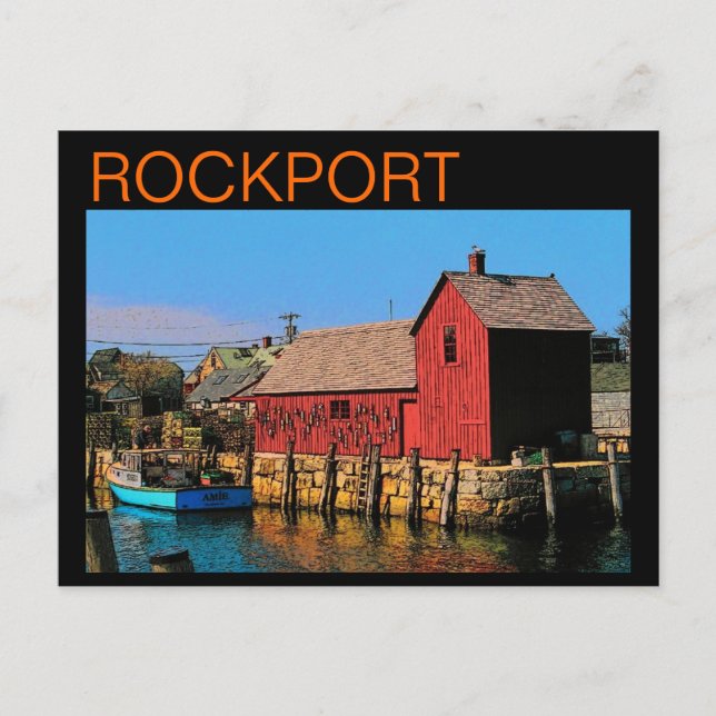 Carte postale Rockport (Devant)