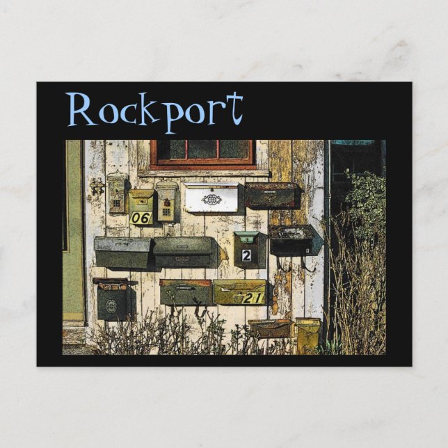 Carte postale Rockport (Devant)