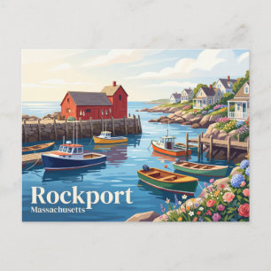 Carte Postale Rockport, Massachusetts, États-Unis