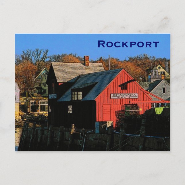 Carte Postale Rockport (Motif #1) (Devant)