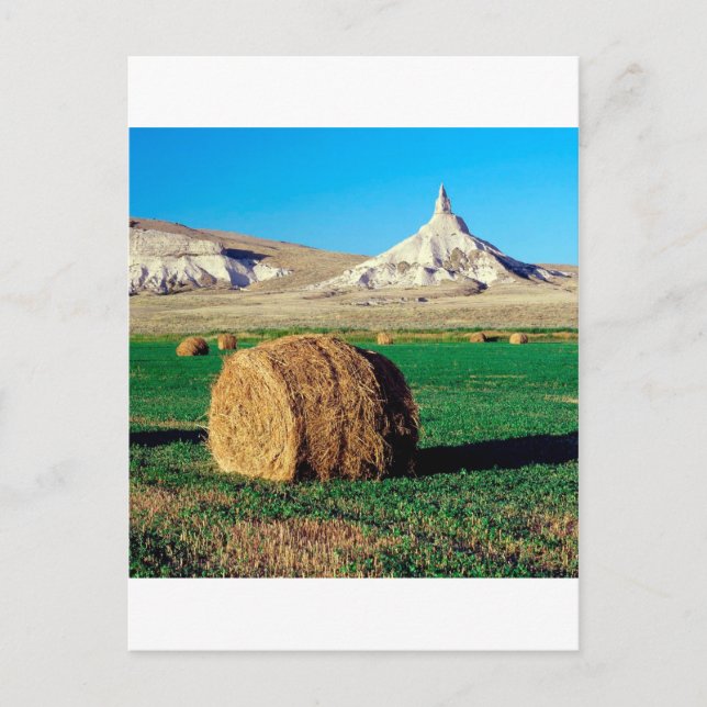 Carte Postale Rocks Chimney Nebraska (Devant)