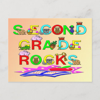 Carte Postale Rocks de 2e année
