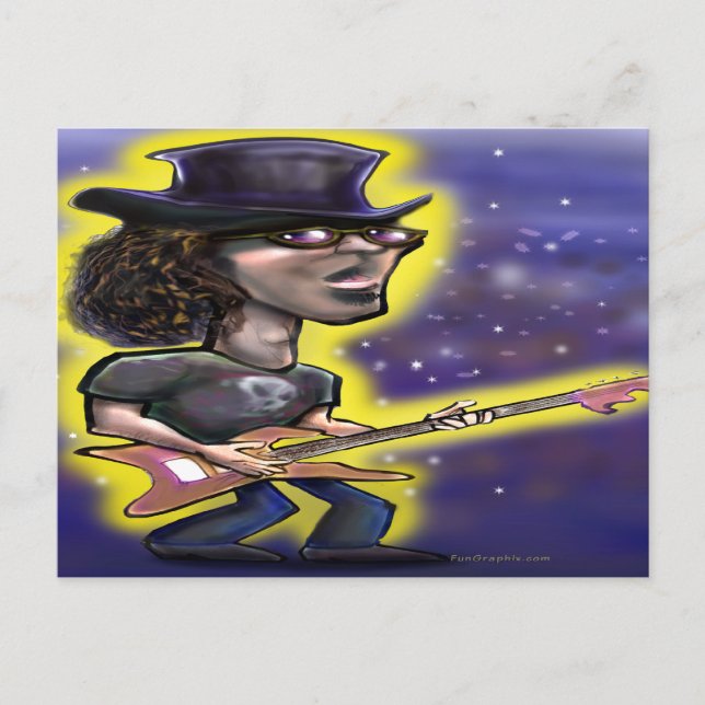 Carte Postale Rockstar (Devant)