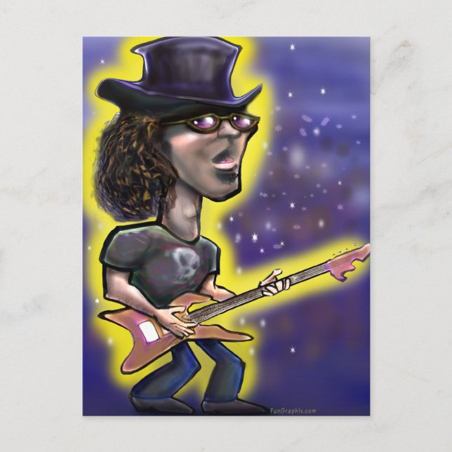 Carte Postale Rockstar (Devant)