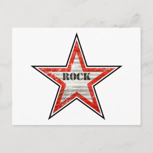 Carte Postale Rockstar Postcard (arrière - plan blanc)
