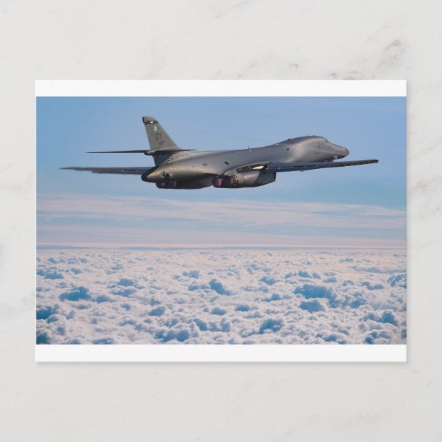 Carte Postale Rockwell B1 Lancer (Devant)