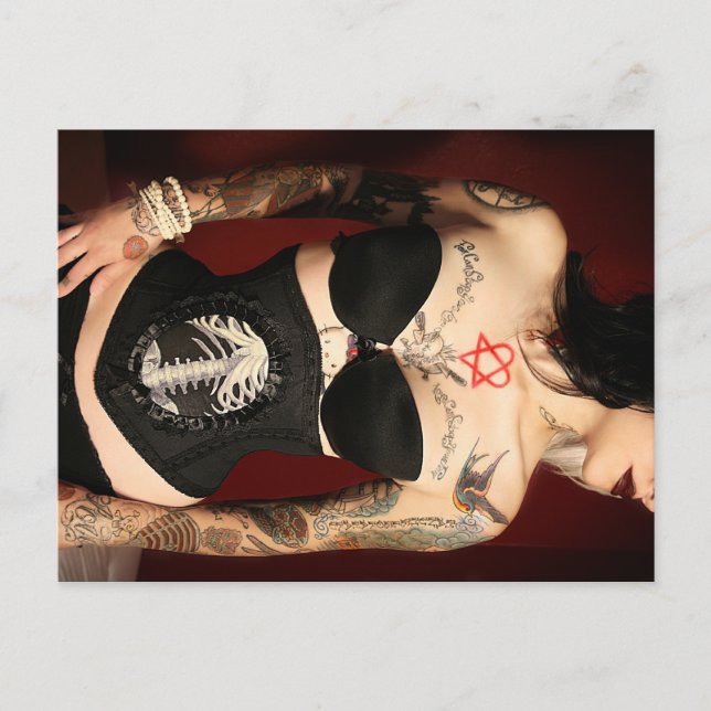 Carte Postale Rockwell DeVil (Devant)