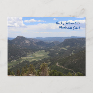 Carte Postale Rocky Mountain National Park on a Sunny Day