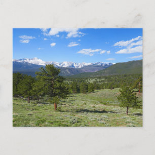 Carte Postale Rocky Mountain View Paysage Pittoresque