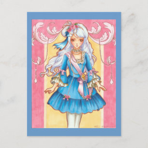 Carte Postale Rococo Lolita