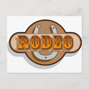 Carte Postale Rodeo Horseshoe