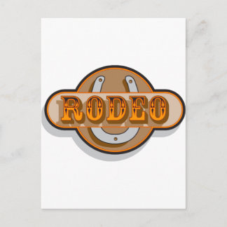 Carte Postale Rodeo Horseshoe