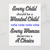 Roe c. Wade Pro Choice Sortez du vote